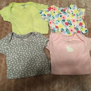 Baby Girl Carter’s size 3 month onesies
